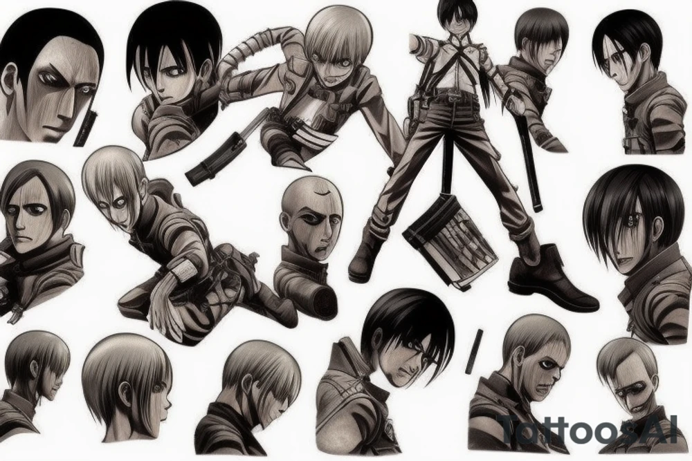 attack on titan tattoo idea