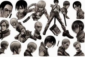 attack on titan tattoo idea