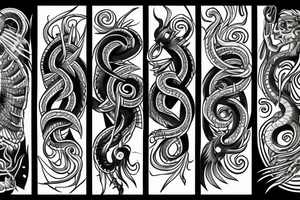 Ophiuchus as a god tattoo idea