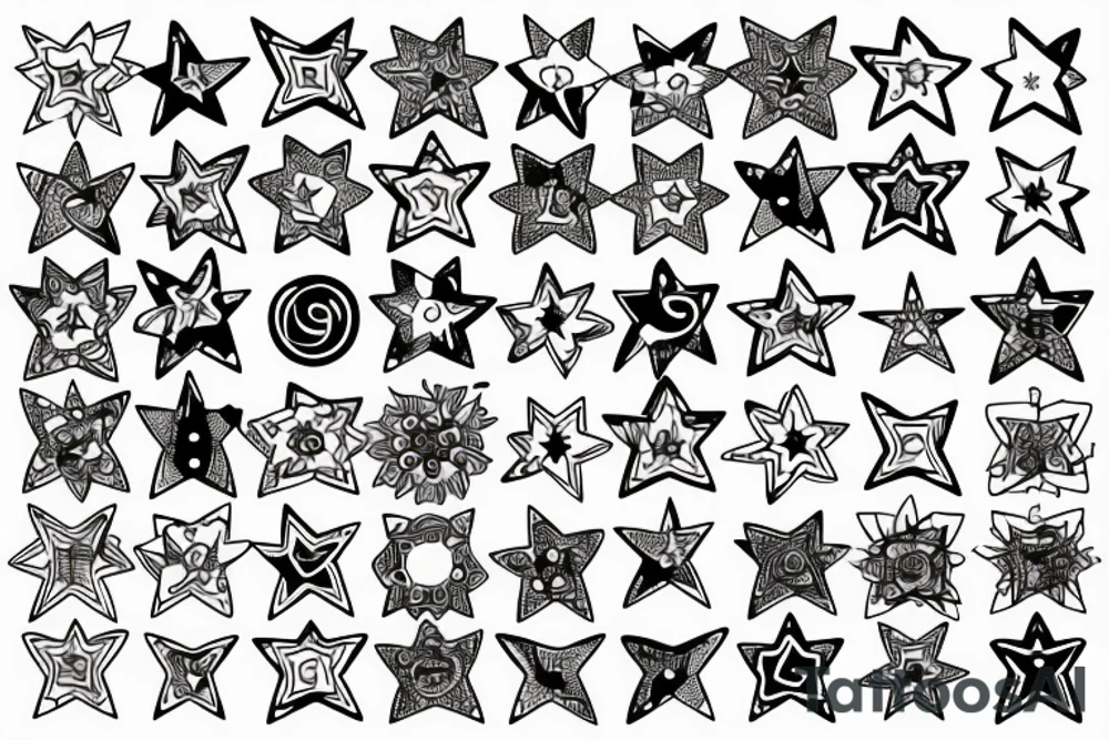 stars in my eyes tattoo idea
