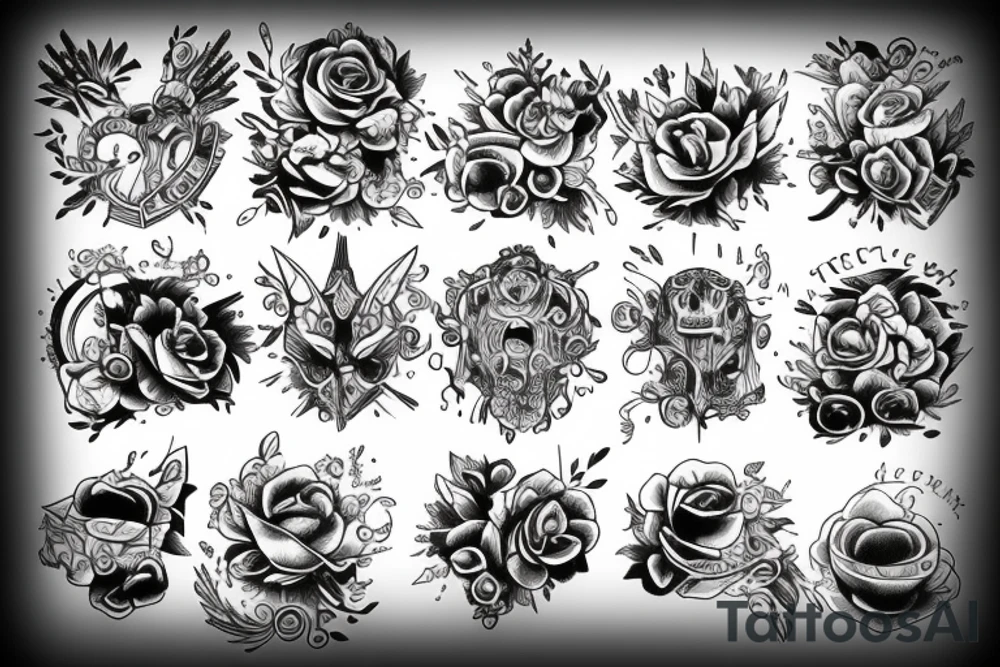 Small consistened effort 365 tattoo idea