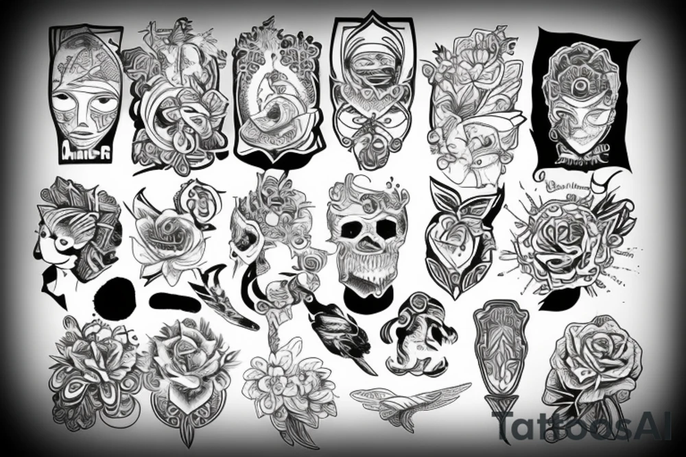 Small consistened effort 365 tattoo idea