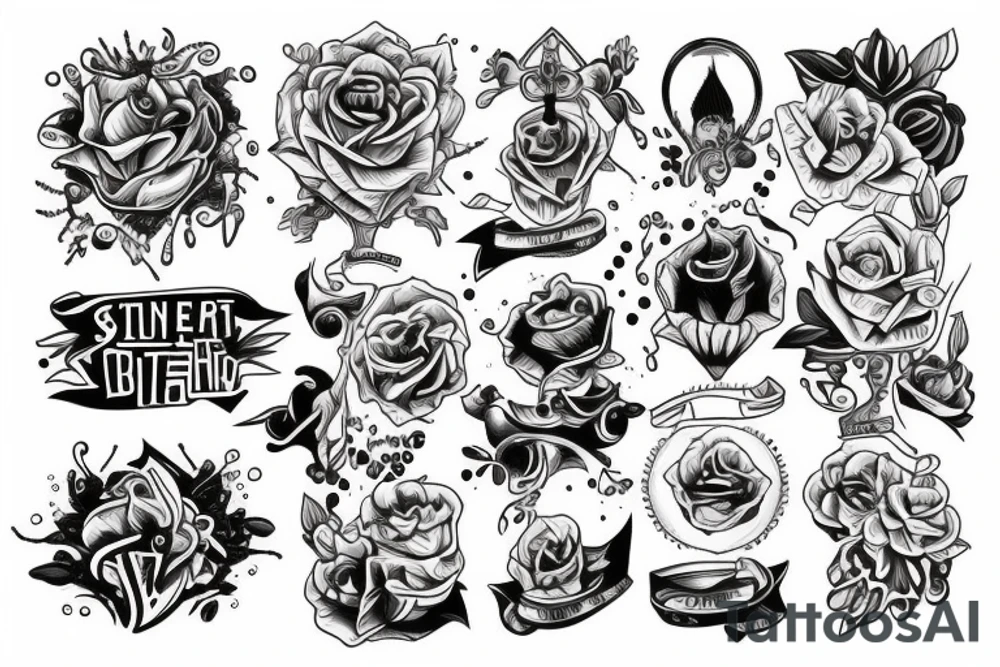 Small consistent effort 365 tattoo idea