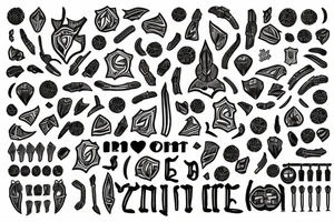Small consistent effort 365 tattoo idea