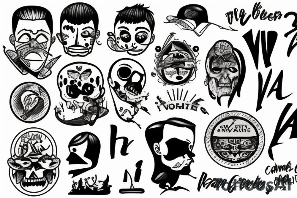van father tattoo idea