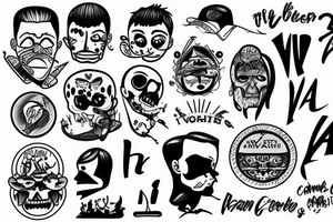 van father tattoo idea