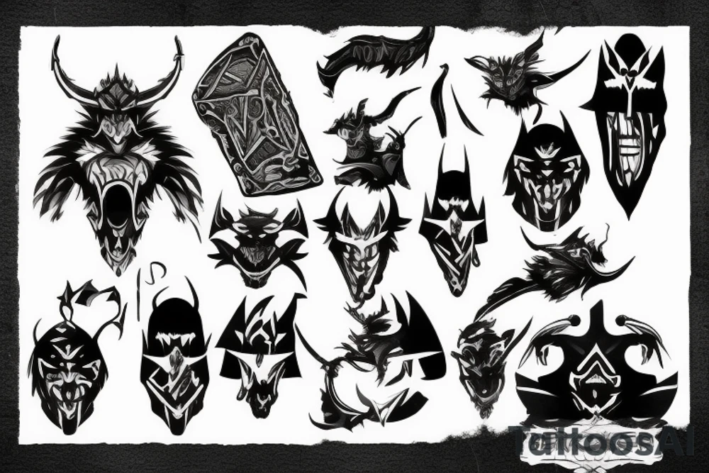 Berserker tattoo idea