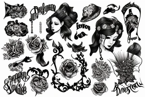 Jappenese blackout tattoo tattoo idea