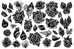 Jappenese blackout tattoo tattoo idea