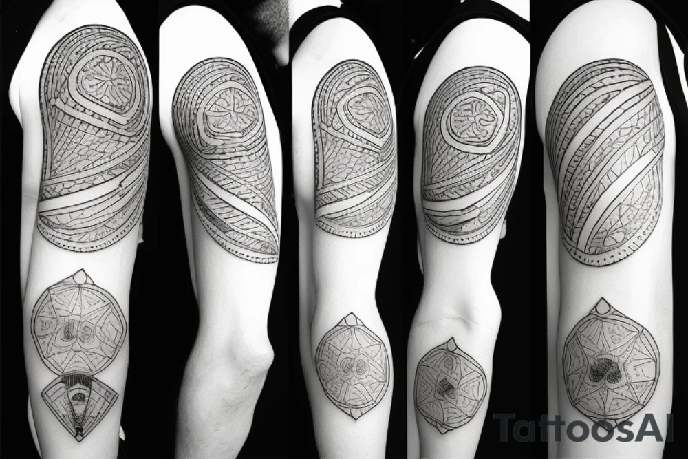 Overcoming trauma tattoo idea