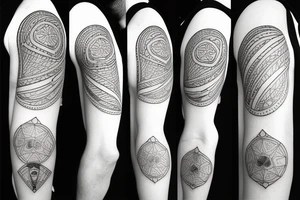 Overcoming trauma tattoo idea