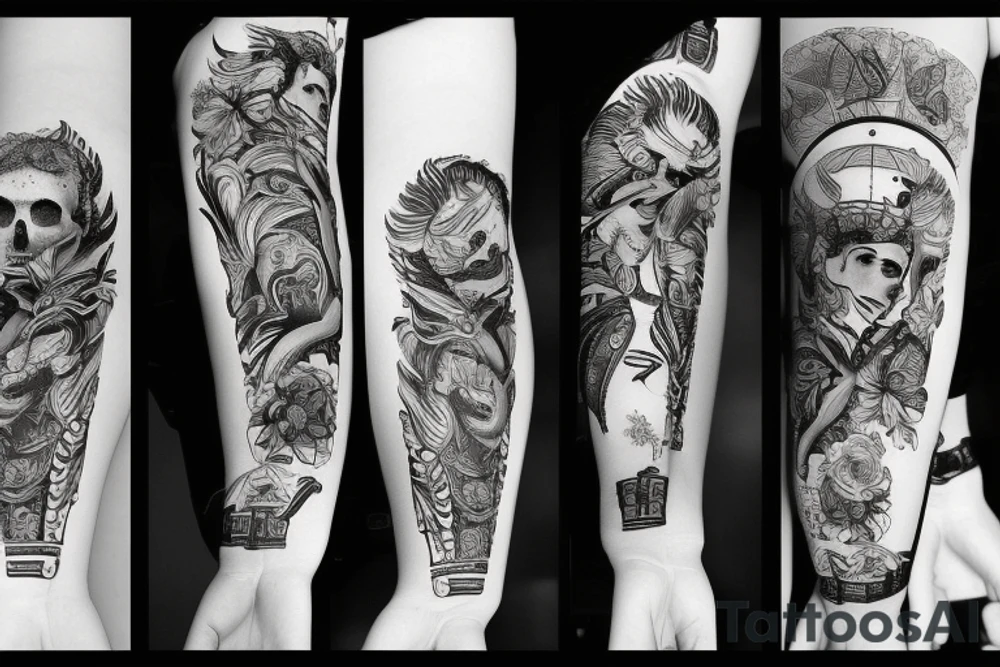 Программный код tattoo idea