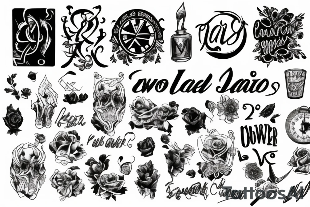 two words tattoo idea