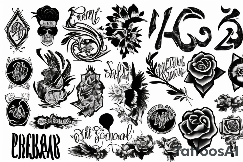 two words tattoo idea