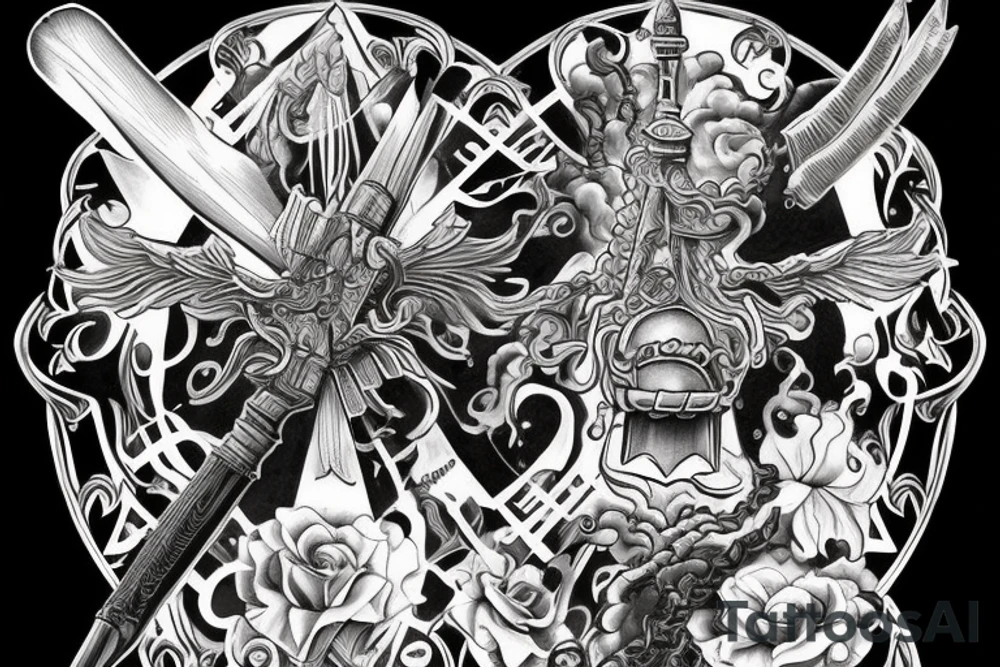 No weapon that is formed against thee shall prosper; and every tongue that shall rise against thee in judgment thou shalt condemn. This is the heritage of the servants of the LORD, and their righteousness is of me, saith the LORD. tattoo idea