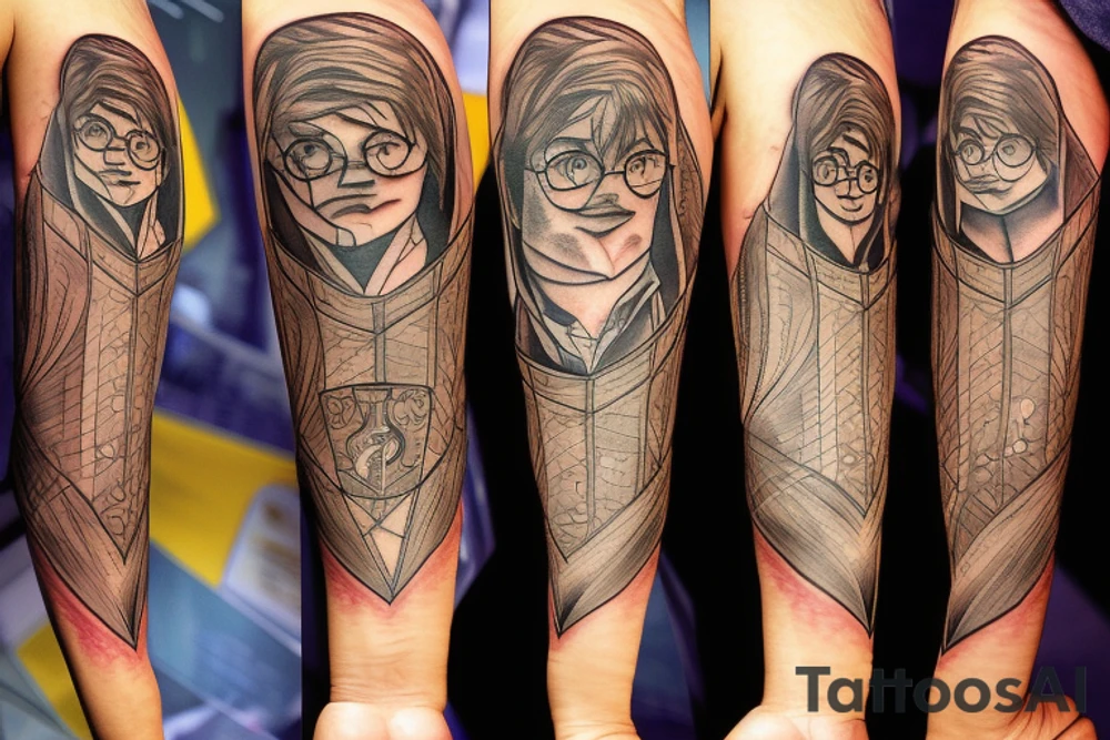 harry potter tattoo tattoo idea