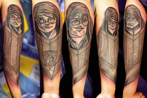 harry potter tattoo tattoo idea