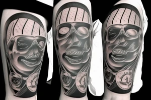 Car Accident 24-1-2022 tattoo idea
