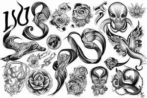 infinity
108 tattoo idea