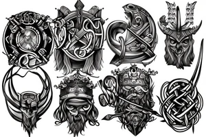 Viking tattoo idea