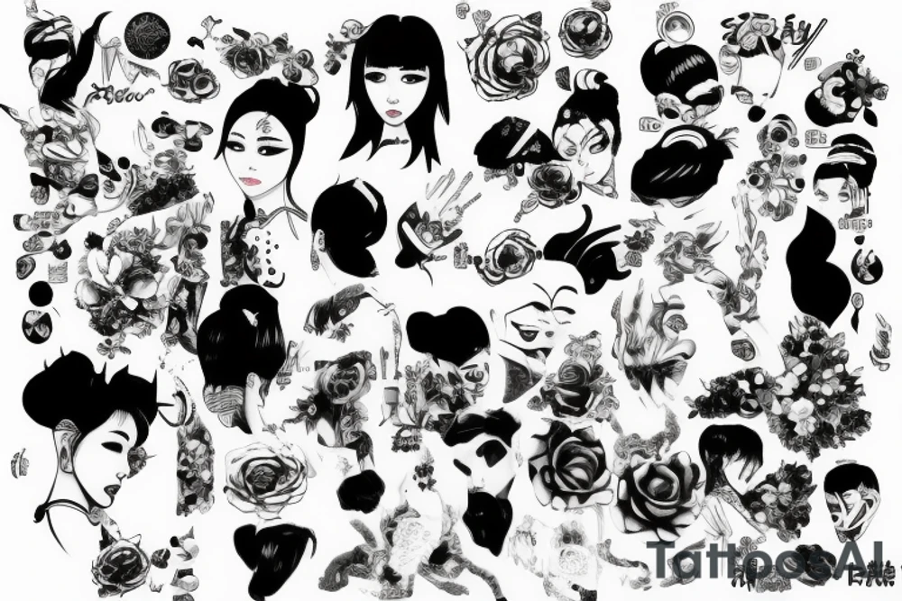 k pop tattoo idea