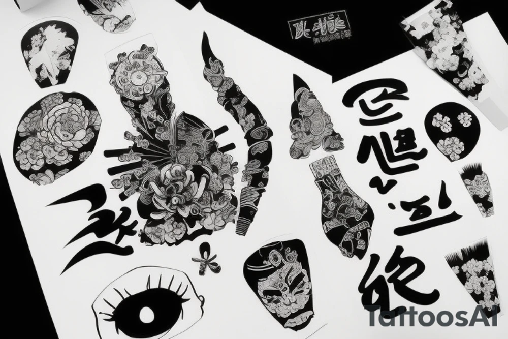 K-pop tattoo idea