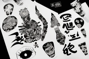 K-pop tattoo idea