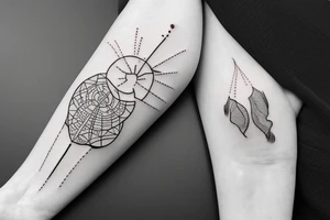 swimming related tattoo with water tattoo idea