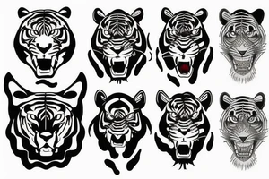 tiger tattoo idea
