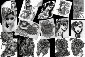 Model for figure drawing tattoo idea