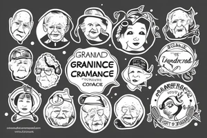grandparent rememborance tattoo idea