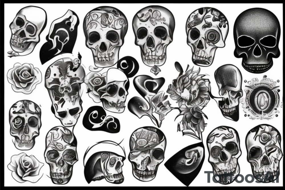 Memento mori tattoo idea