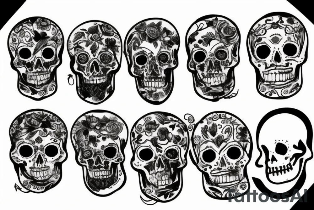 Memento mori tattoo idea