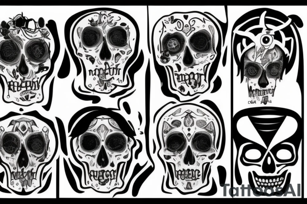 Memento mori tattoo idea