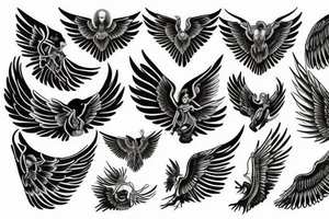 Wings tattoo idea