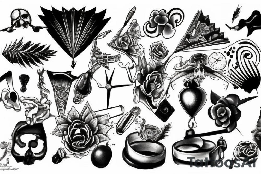 Zigaretten tattoo idea