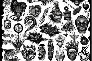 Zigaretten tattoo idea