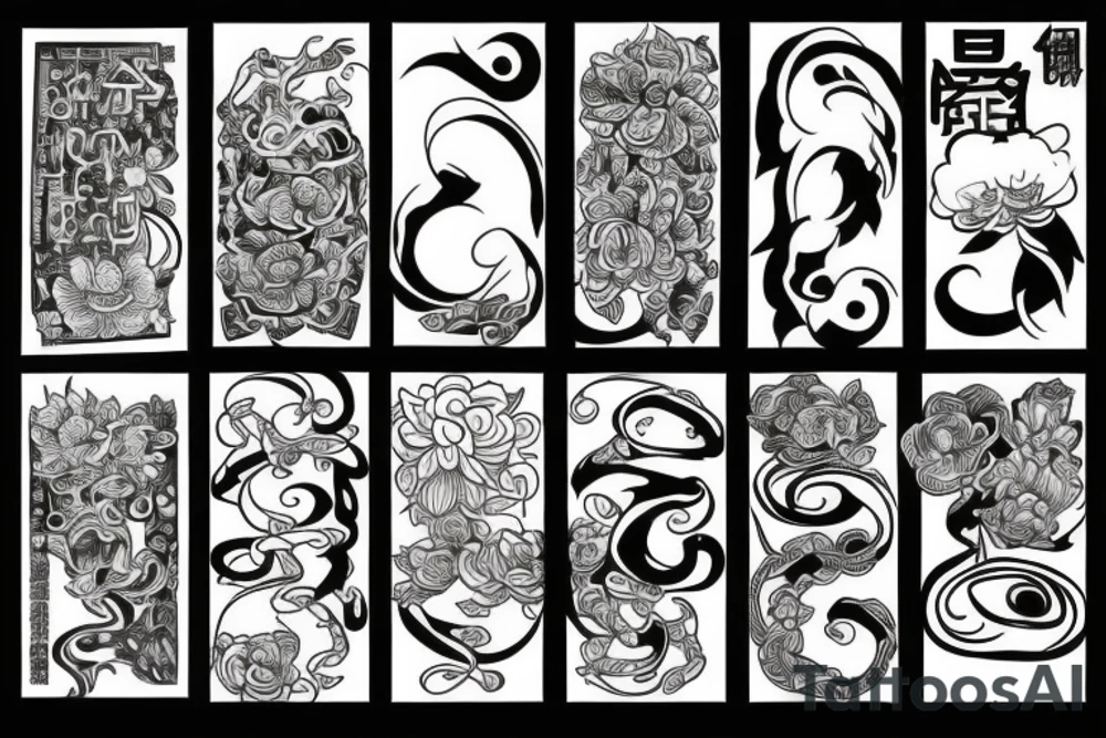 Samuri tattoo idea