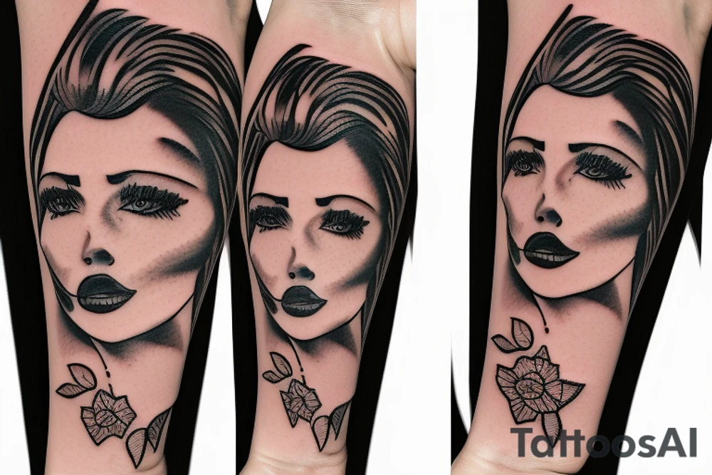 Hair Tweezer tattoo idea