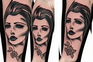 Hair Tweezer tattoo idea