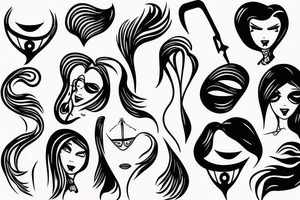 Hair Tweezer tattoo idea