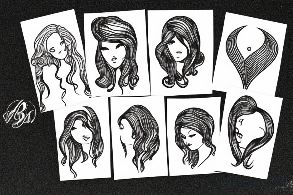 Hair Tweezer tattoo idea