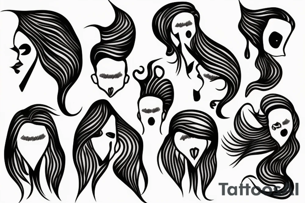 Hair Tweezer tattoo idea