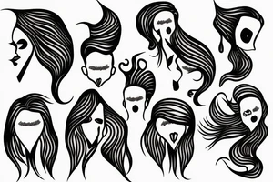 Hair Tweezer tattoo idea