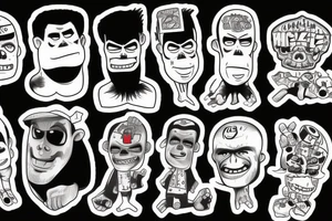Gorrilaz tattoo idea