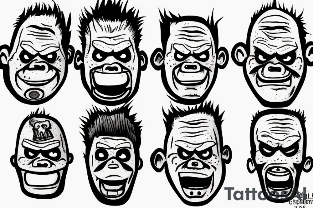 Gorrilaz tattoo idea