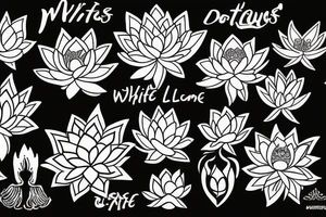 The white lotus tattoo idea