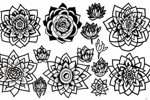 The white lotus tattoo idea