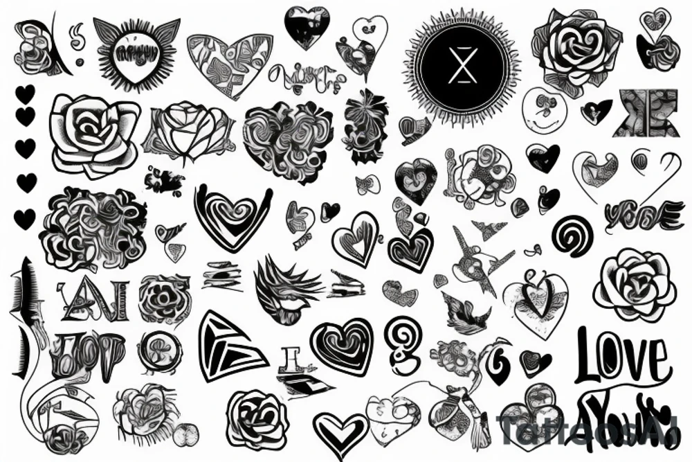 Love yourz tattoo idea