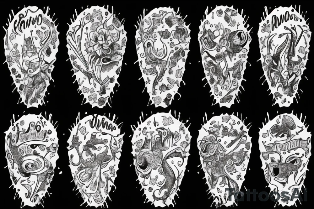 Bull in a dress tattoo idea